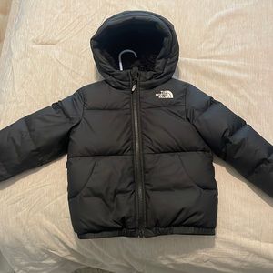 NorthFace Toddler Puffer Black Coat